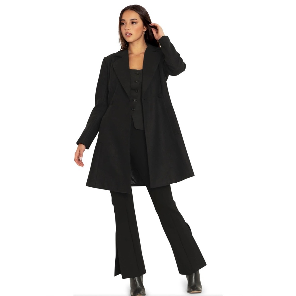 BLACKMILK Black Warm to Bone Coat‎